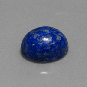 Lapislazzuli naturale blu da 3,46 ct, taglio ovale, opaco