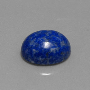 Lapislazzuli naturale blu da 3,22 ct, taglio ovale, opaco