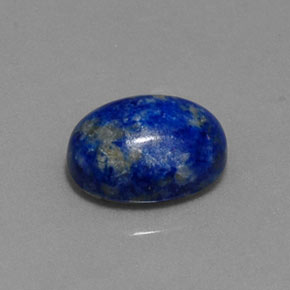 Lapislazzuli naturale blu da 2,92 ct, taglio ovale, opaco