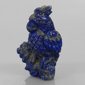 Lapislazzuli naturale blu da 59,27 ct, forma fantasia, opaco