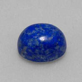 Lapislazzuli naturale blu da 4,08 ct, taglio ovale, opaco