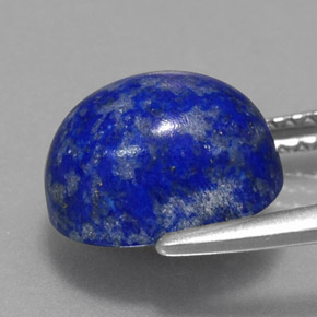 Lapislazzuli naturale blu da 4,42 ct, taglio ovale, opaco
