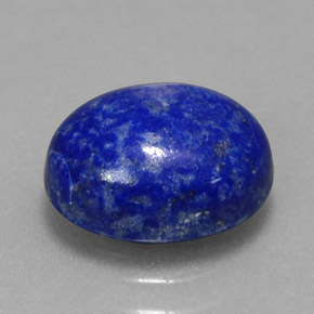 Lapislazzuli naturale blu da 3,13 ct, taglio ovale, opaco