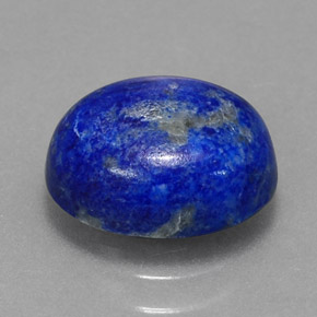 Lapislazzuli naturale blu da 3,07 ct, taglio ovale, opaco