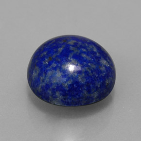 Lapislazzuli naturale blu da 5,82 ct, taglio rotondo, opaco