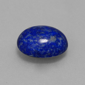 Lapislazzuli naturale blu da 3,12 ct, taglio ovale, opaco