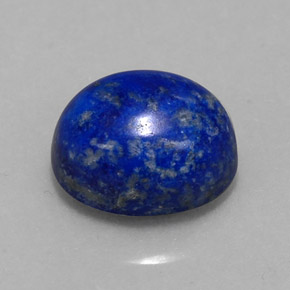 Lapislazzuli naturale blu da 6,59 ct, taglio ovale, opaco
