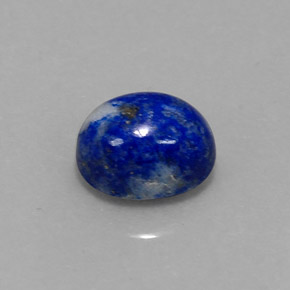 Lapislazzuli naturale blu da 2,98 ct, taglio ovale, opaco