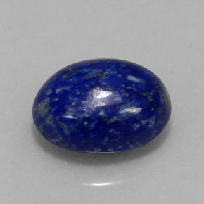 Lapislazzuli naturale blu da 4,23 ct, taglio ovale, opaco