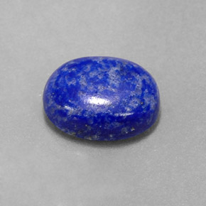 Lapislazzuli naturale blu da 2,76 ct, taglio ovale, opaco