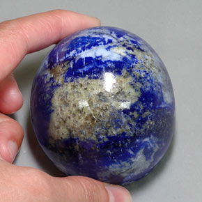 Lapislazzuli naturale blu da 1173,62 ct, taglio ovale, opaco
