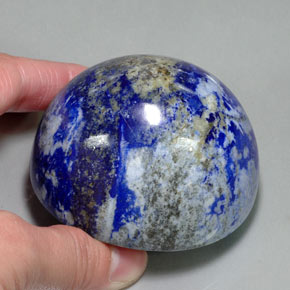 Lapislazzuli naturale blu da 1173,62 ct, taglio ovale, opaco
