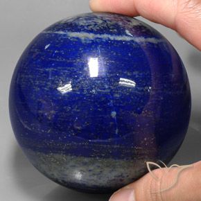 Lapislazzulo Blu navy naturale da 3000.00 ct, Sfera, Opaco