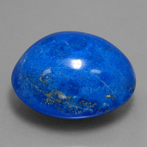 Lapislazzuli naturale blu da 29,54 ct, taglio ovale, opaco