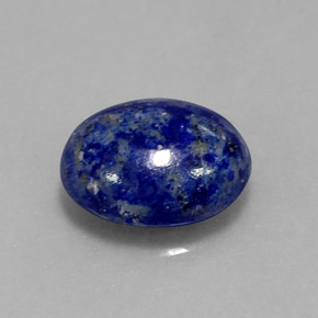 Lapislazzuli naturale blu da 3,49 ct, taglio ovale, opaco