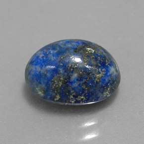 Lapislazzuli naturale blu da 3,52 ct, taglio ovale, opaco