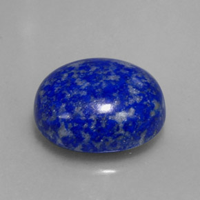Lapislazzuli naturale blu da 8,81 ct, taglio ovale, opaco