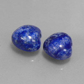 Lapislazzuli naturale blu da  ct, a forma di cuore, opaco