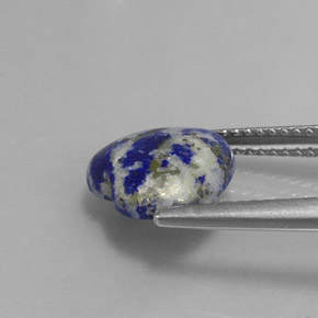 Lapislazzuli naturale blu da 3,29 ct, a forma di cuore, opaco