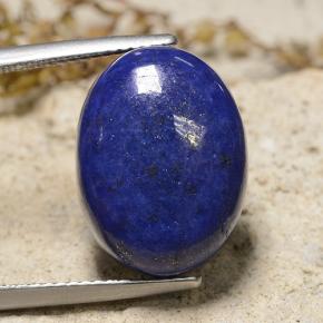 Lapislazzulo Blu navy naturale da 15.90 ct, Taglio ovale, Opaco