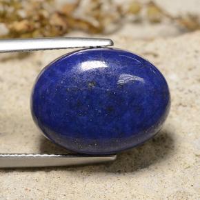 Lapislazzulo Blu navy naturale da 15.90 ct, Taglio ovale, Opaco