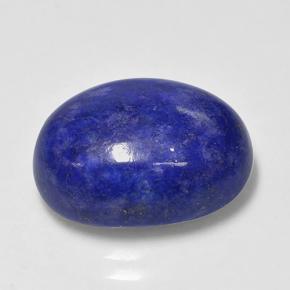 Lapislazzuli naturale blu da 9,84 ct, taglio ovale, opaco