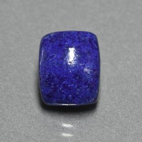 Lapislazzulo Blu scuro naturale da 4.68 ct, Taglio a cuscino, Opaco