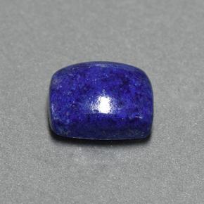 Lapislazzulo Blu scuro naturale da 4.68 ct, Taglio a cuscino, Opaco