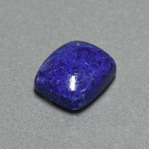 Lapislazzulo Blu scuro naturale da 4.68 ct, Taglio a cuscino, Opaco