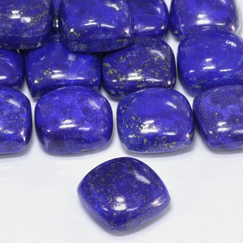 Lapislazzulo Blu Egiziano Profondo naturale da 4.52 ct, Cuscino, Opaco