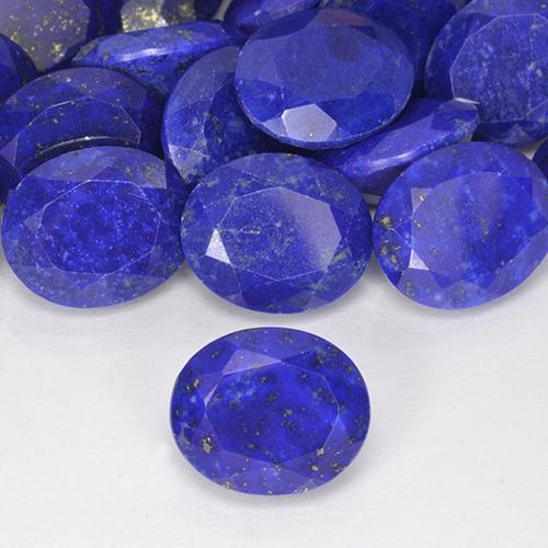 Lapislazzulo Blu Navy Intenso naturale da 4.33 ct, Ovale, Opaco