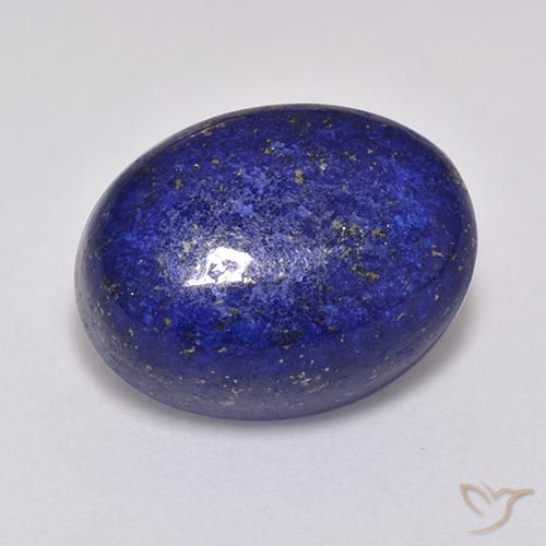 13.19ct Naturale Blu navy Lapislazzulo, Ovale, Opaco