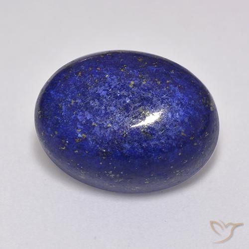 Lapislazzulo Blu navy naturale da 13.19 ct, Ovale, Opaco