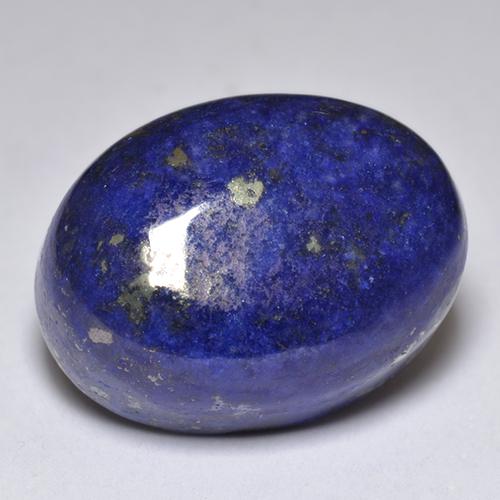 Lapislazzulo Blu navy naturale da 12.75 ct, Taglio ovale, Opaco
