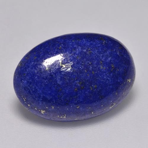 Lapislazzulo Blu scuro naturale da 8.67 ct, Taglio ovale, Opaco