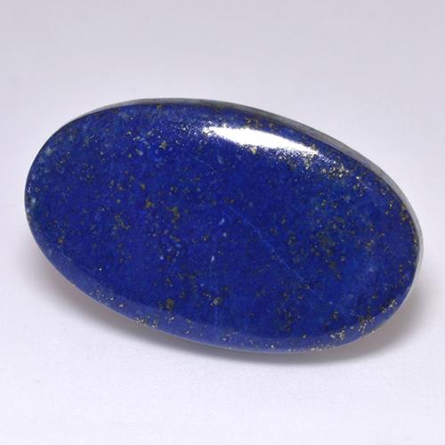 Lapislazzuli naturale blu da 39,54 ct, taglio ovale, opaco