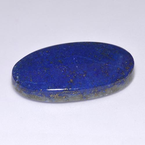 Lapislazzuli naturale blu da 39,54 ct, taglio ovale, opaco
