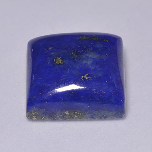 Lapislazzuli naturale blu da 7,34 ct, quadrato, opaco