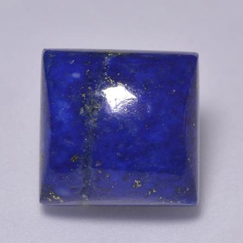 Lapislazzulo Blu Navy Intenso naturale da 8.43 ct, Quadrato, Opaco