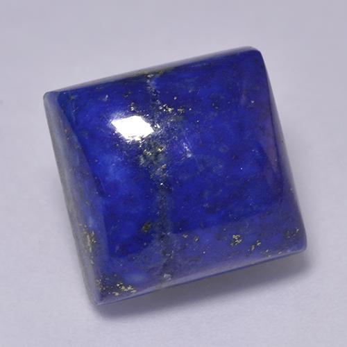 Lapislazzulo Blu Navy Intenso naturale da 8.43 ct, Quadrato, Opaco