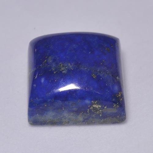 Lapislazzulo Blu Navy Intenso naturale da 8.43 ct, Quadrato, Opaco