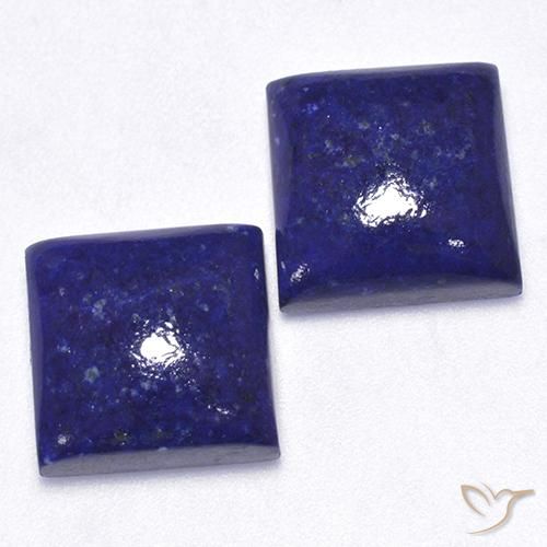 Gemme di Lapislazzulo Blu molto profondo naturale da 13.02 ct, Quadrato, Opaco