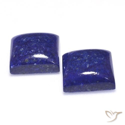 Gemme di Lapislazzulo Blu molto profondo naturale da 13.02 ct, Quadrato, Opaco
