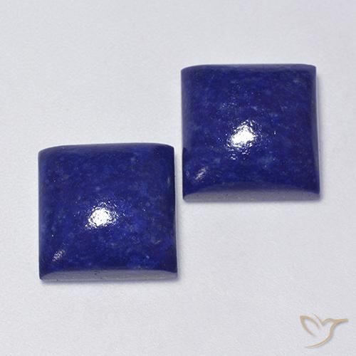 Gemme di Lapislazzulo Blu molto profondo naturale da 14.15 ct, Quadrato, Opaco