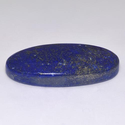 Lapislazzuli naturale blu da 59,23 ct, taglio ovale, opaco