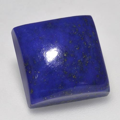 Lapislazzuli naturale blu da 7,85 ct, quadrato, opaco