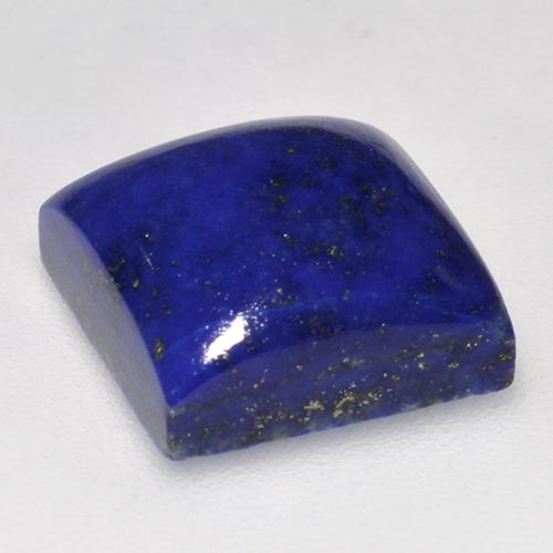 Lapislazzuli naturale blu da 7,85 ct, quadrato, opaco