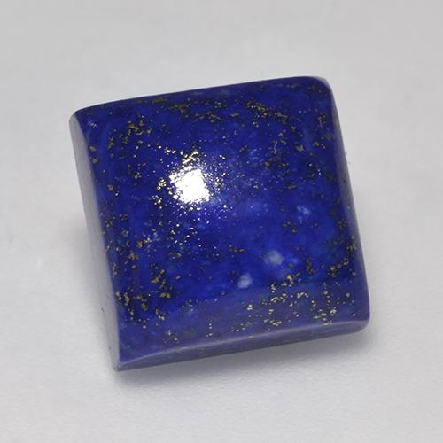 Lapislazzuli naturale blu da 7,97 ct, quadrato, opaco