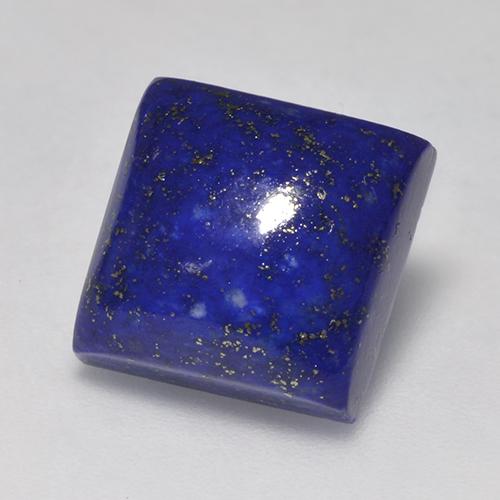 Lapislazzuli naturale blu da 7,97 ct, quadrato, opaco