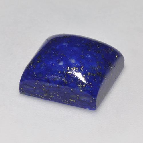 Lapislazzuli naturale blu da 7,97 ct, quadrato, opaco
